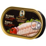 Kaiser Franz Josef Exclusive Makrela filety "Salamina" v oleji a tomatě 170 g