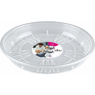 Elho miska Uni-Saucer transparent 21 cm – Zboží Mobilmania