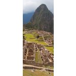 WEBLUX 45829618 Samolepka na dveře fólie Views around Machu Picchu Inca ruins Pohledy kolem Machu Picchu Inca zříceniny rozměry 90 x 220 cm