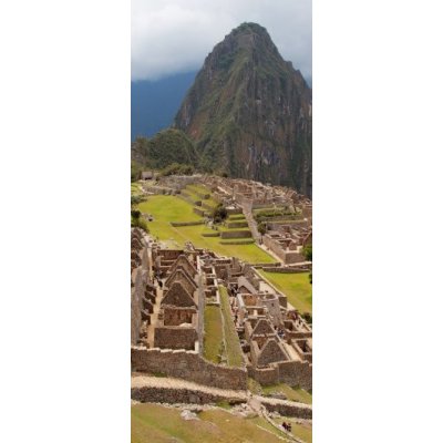WEBLUX 45829618 Samolepka na dveře fólie Views around Machu Picchu Inca ruins Pohledy kolem Machu Picchu Inca zříceniny rozměry 90 x 220 cm