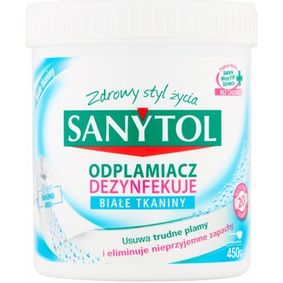 Sanytol Odstraňovač skvrn v prášku 0,45 l – Zboží Dáma