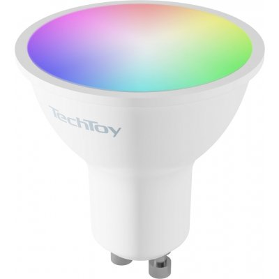 TechToy Smart Bulb RGB 4.7W GU10 ZigBee 345lm 2200-6500K F TSL-LIG-GU10ZB – Zbozi.Blesk.cz