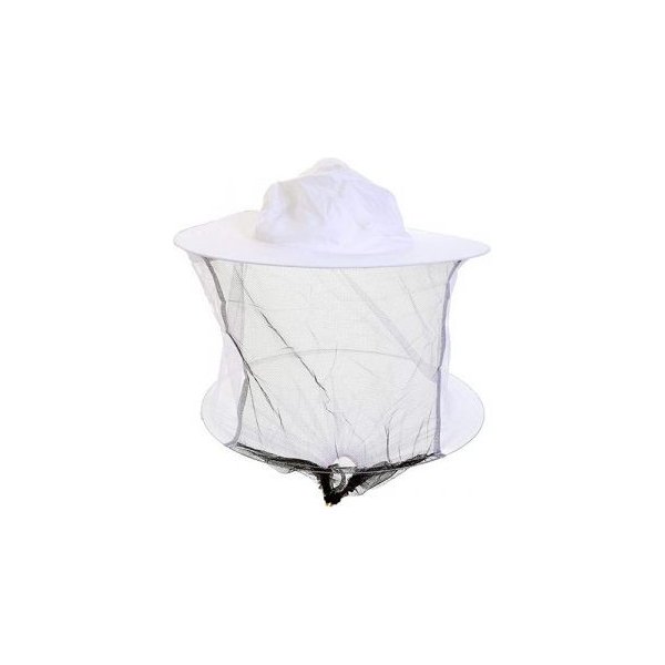 Dětské včelařské oblečení BE-EQ Včelařský klobouk bílý DĚTSKÝ