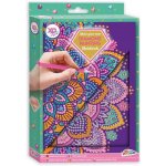 GRAFIX Diamantové malování Blok A5 Fialová mandala – Zboží Mobilmania