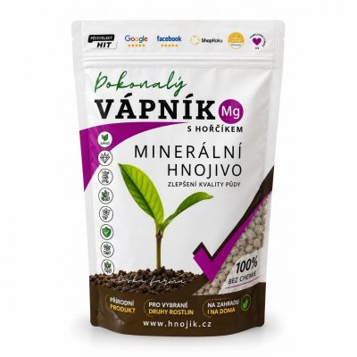 Hnojík Vápník s hořčíkem 2,5 kg – Hledejceny.cz
