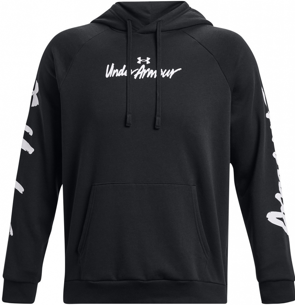 Under Armour Rival Fleece Graphic Hoodie Black