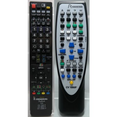 Dálkový ovladač General Rodenstock CV700P, CV800P, CV1000P – Zboží Živě