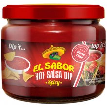 El Sabor Salsa Hot Dip 300 g