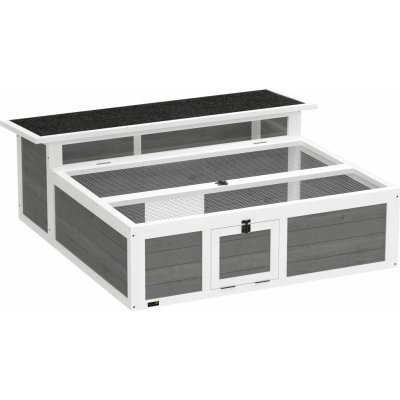 PawHut Terárium pro želvy 113 x 106,5 x 44,5 cm tmavě šedé – Hledejceny.cz