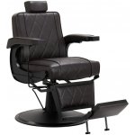Hair system Barber křeslo BM88066B hnědé s černým rámem – Zboží Dáma