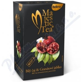 Biogena Čaj Majestic Tea Bílý čaj Granát.jablko 20 x 1,5 g