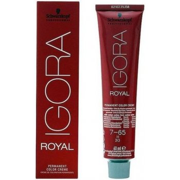 Schwarzkopf Igora Royal zlato kaštanová středně Blond 7-65 60 ml