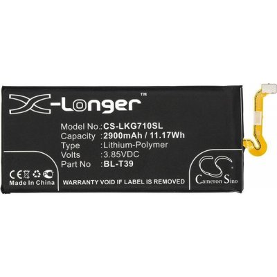 Cameron Sino Baterie pro LG G7 Thinq, Xpression Plus 2 (ekv. EAC63878401), 2900mAh CS-LKG710SL