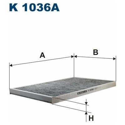 Filtr, vzduch v interiéru FILTRON K 1036A – Hledejceny.cz