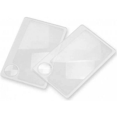Carson Wallet Magnifier WM-01 - 2,5x; 6x 2ks – Zboží Dáma