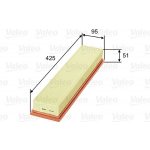 Vzduchový filtr VALEO 585080 – Hledejceny.cz