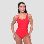 GymBeam sportovní jednodílné plavky red – Sleviste.cz