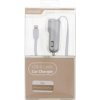 Nabíječka pro mobilní telefony Nillkin USAMS Lightning + USB Autodobíječ 2.1A Silver 994666