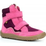 Froddo Barefoot zimní boty s membránou G3160233-5 fuxia – Zboží Dáma