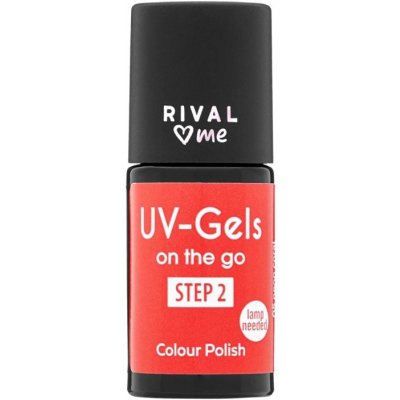 Rival Loves Me Uv gel lak na nehty neon coral 05 8 ml – Zboží Mobilmania