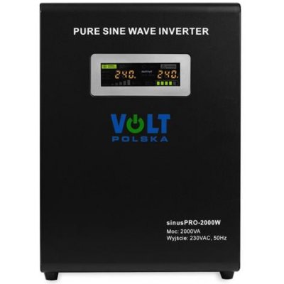Solární regulátor VOLT Sinus Pro 2000 S 24/230V 2000VA 1400W MPPT 40A | Zboží Auto