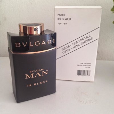 Bvlgari Man in Black parfémovaná voda pánská 100 ml tester – Zboží Mobilmania