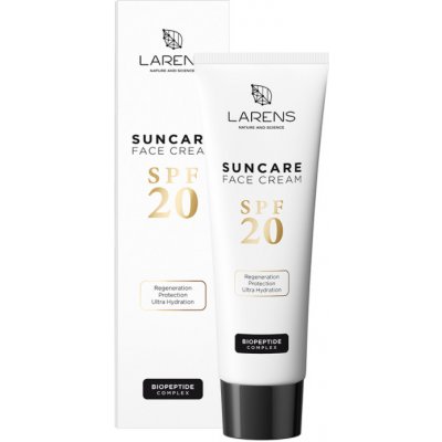 Larens Suncare Face Cream SPF20 ochranný regenerační krém 50 ml – Zboží Mobilmania