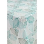 Ubrus PVC metráž 673484, 20 m x 140 cm, listy zelené a hnědé, IMPOL TRADE – Sleviste.cz