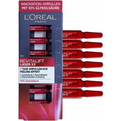 L'Oréal Revitalift Laser X3 pleťové sérum v ampulích 7 x 1,3 ml