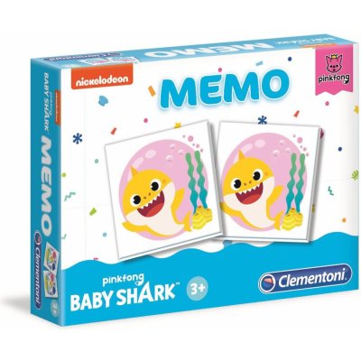 Clementoni Pexeso Memo Baby Shark