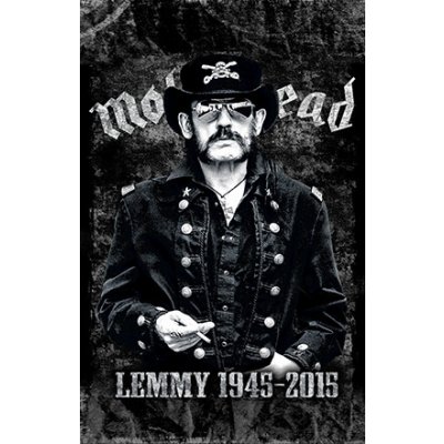 Motorhead - Lemmy 1945-2015 (vlajka) – Hledejceny.cz
