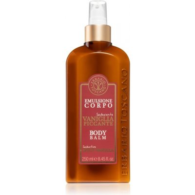 Erbario Toscano tělový balzám Vanilka a koření 250 ml – Hledejceny.cz