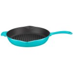 Lava Metal litinová s dřevěnou rukojetí červená 28 cm – Zboží Dáma