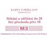 Sada kartiček M3 - Sčítání a odčítání do 20 bez přechodu přes 10 – Hledejceny.cz