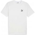 Puma CLASSICS SMALL LOGO TEE Pánské triko bílá – Sleviste.cz