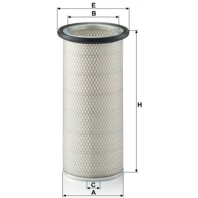 MANN-FILTER Vzduchový filtr MANN MF C17124 – Hledejceny.cz
