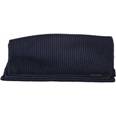 Calvin Klein šál Classic Cotton Rib Knit Scarf K50K510996 Ck Navy
