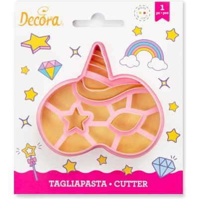 Vykrajováka maska unicorn 1ks 9x7,5cm - Decora - Decora – Hledejceny.cz