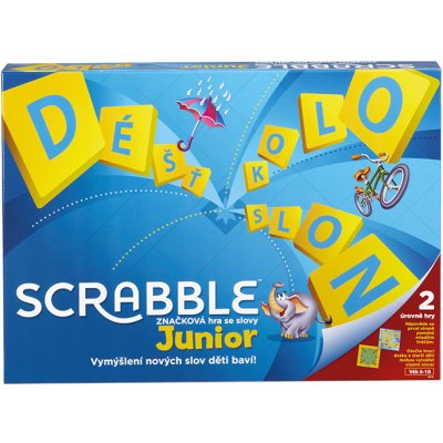 Mattel Junior scrabble CZ