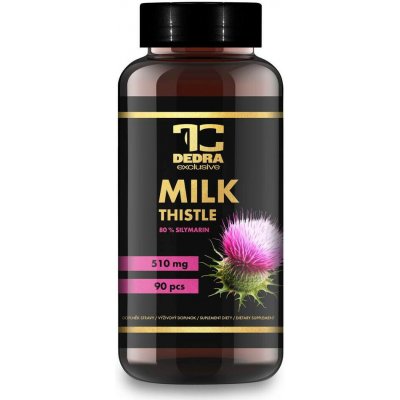 Ostropestřec Mariánský 510 mg 80 % silymarinu 90 kapslí – Hledejceny.cz