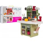 RKToys Dětská zelená kuchyňka se světlem a zvukem – Zboží Mobilmania