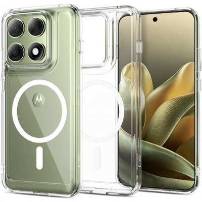 TECH-PROTECT FLEXAIR HYBRID MagSafe kryt pro MOTOROLA EDGE 70 PRO 5G průhledný 5906302323593 – Zboží Živě