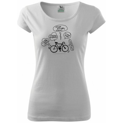Výhody cyklistiky pure dámské triko bílá – Zboží Mobilmania