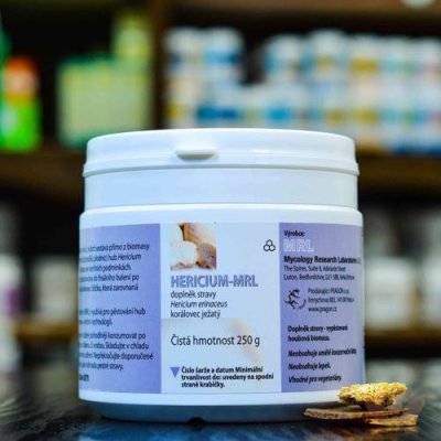 MRL Hericium erinaceus korálovec ježatý prášek 250 g – Hledejceny.cz