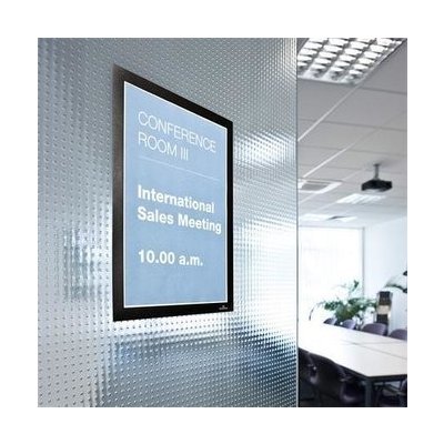 Prezentační rám Durable Duraframe A4, samolepicí, černá – Hledejceny.cz