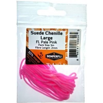 Semperfli Šenylka Suede Chenille Large Fl Pale Pink 2mm – Hledejceny.cz