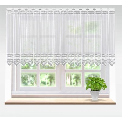 Záclona žakárová Karla vitráž - různé výšky - 40 cm 607453 – Hledejceny.cz