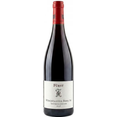 Rudolf Fürst Spätburgunder BURGSTADTER BERG 1G Rulandské modré 0,2 g/l červené 2023 13% 0,75 l (holá láhev)