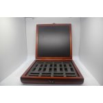 Kazeta Šachovnice dřevěná s rámem 3x3 cm bez figurek – Zboží Živě