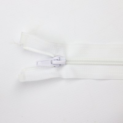 Spirálový zip dělitelný 20 cm bílý – Zboží Mobilmania